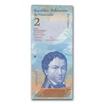 2007 Venezuela 2 Bolivares Francisco Miranda Dolphin BU