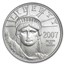 2007-W 1/10 oz Burnished American Platinum Eagle MS-70 NGC (ER)
