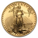 2007-W 1/2 oz Burnished American Gold Eagle (Capsule Only)