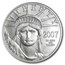 2007-W 1/2 oz Burnished American Platinum Eagle MS-70 NGC (ER)