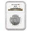 2007-W 1/2 oz Burnished American Platinum Eagle MS-70 NGC