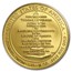 2007-W 1/2 oz Gold Jefferson's Liberty MS-70 PCGS