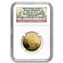 2007-W 1/2 oz Proof Gold Dolley Madison PF-70 NGC