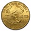 2007-W 1/4 oz Burnished American Gold Eagle (w/Box & COA)