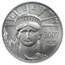 2007-W 1/4 oz Burnished American Platinum Eagle MS-70 PCGS