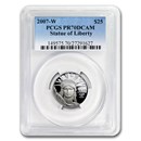 2007-W 1/4 oz Proof American Platinum Eagle PR-70 PCGS