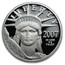 2007-W 1/4 oz Proof American Platinum Eagle (w/Box & COA)