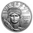 2007-W 1 oz Burnished American Platinum Eagle (w/Box & COA)