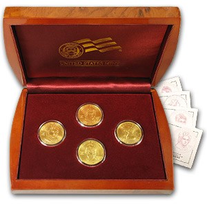 2007-W 4-Coin 1/2 oz Uncirculated Gold First Spouse 2007-W 4-Coin 1/2 oz Uncirculated Gold First Spouse