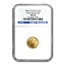 2007-W 4-Coin Burnished American Gold Eagle Set MS-70 NGC (ER)