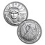 2007-W 4-Coin Burnished American Platinum Eagle Set (w/Box & COA)