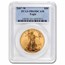 2007-W 4-Coin Proof American Gold Eagle Set PR-69 PCGS