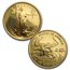 2007-W 4-Coin Proof American Gold Eagle Set (w/Box & COA)