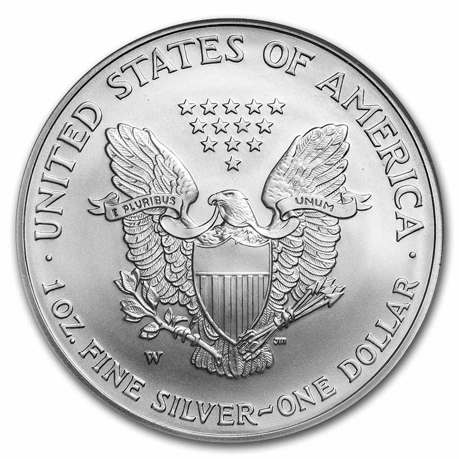 Buy 2007-W Burnished American Silver Eagle MS-70 NGC (ER