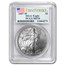 2007-W Burnished American Silver Eagle SP/MS-70 PCGS (FS)