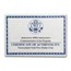 2007-W Gold $5 Commem Jamestown BU (w/Box & COA)
