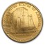 2007-W Gold $5 Commem Jamestown BU (w/Box & COA)