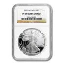 2007-W Proof American Silver Eagle PF-69 NGC