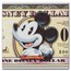 2008 $1.00 (A) Pie-Eye Mickey CU-66 EPQ PMG (DIS#140)