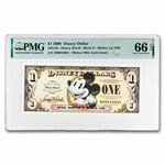 2008 $1.00 (D) Pie-Eye Mickey, CU-66 EPQ PMG (DIS#146)