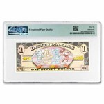 2008 $1.00 (D) Pie-Eye Mickey, CU-66 EPQ PMG (DIS#146)