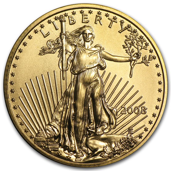 2008 1/4 oz American Gold Eagle BU 2008 1/4 oz American Gold Eagle BU