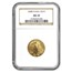 2008 1/4 oz American Gold Eagle MS-70 NGC
