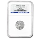2008 1/4 oz American Platinum Eagle MS-69 NGC (ER)