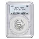 2008 1/4 oz American Platinum Eagle MS-70 PCGS