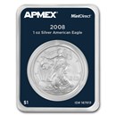 2008 1 oz American Silver Eagle (MintDirect® Single)