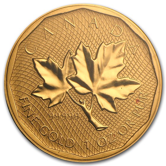 Buy 2008 1 oz Gold Canadian Maple Leaf .99999 Variety (Abrasions) APMEX