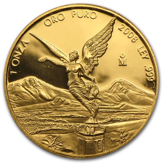 2008 1 oz Gold Mexican Libertad Proof (Abrasions) 2008 1 oz Gold Mexican Libertad Proof (Abrasions)