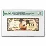 2008 $10.00 (A) Bobble Head Mickey CU-65 EPQ PMG (DIS#142)