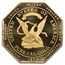 2008 2.5 oz Gold Octagon - $50 Gold Humbert Comem PF-70 NGC
