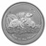 2008- 2019 Australia 12-Coin 1 oz Ag Lunar Set BU (SII, Red Box)