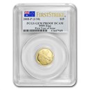 2008 Australia 1/10 oz Gold Koala Gem Proof PCGS (FirstStrike®)