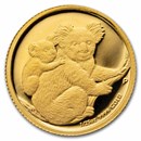 2008 Australia 1/25 oz Gold Koala Proof