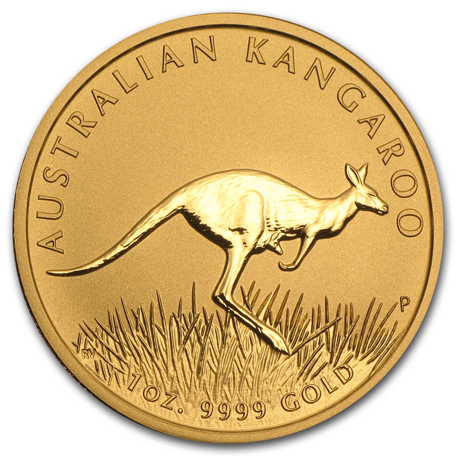 2008 Australia 1 oz Gold Kangaroo BU