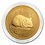 2008 Australia 1 oz Gold Lunar Mouse BU (Series II)