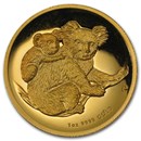 2008 Australia 1 oz Gold Proof Koala (High Relief)