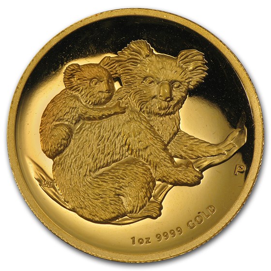 2008 Australia 1 oz Gold Proof Koala (High Relief) 2008 Australia 1 oz Gold Proof Koala (High Relief)