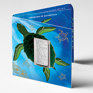 Buy 2008 Australia 1 oz Silver Turtle Dreaming (Rectangle) | APMEX