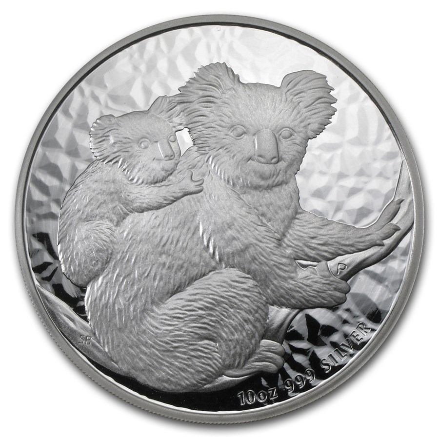 2008 Australia 10 oz Silver Koala BU