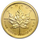2008 Canada 1/20 oz Gold Maple Leaf BU