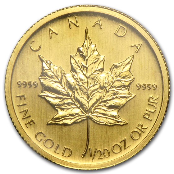 2008 Canada 1/20 oz Gold Maple Leaf BU 2008 Canada 1/20 oz Gold Maple Leaf BU