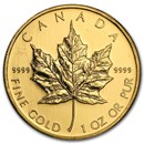2008 Canada 1 oz Gold Maple Leaf BU