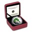 2008 Canada 1 oz Silver $20 Maple Leaf Crystal Raindrop (w/Box)