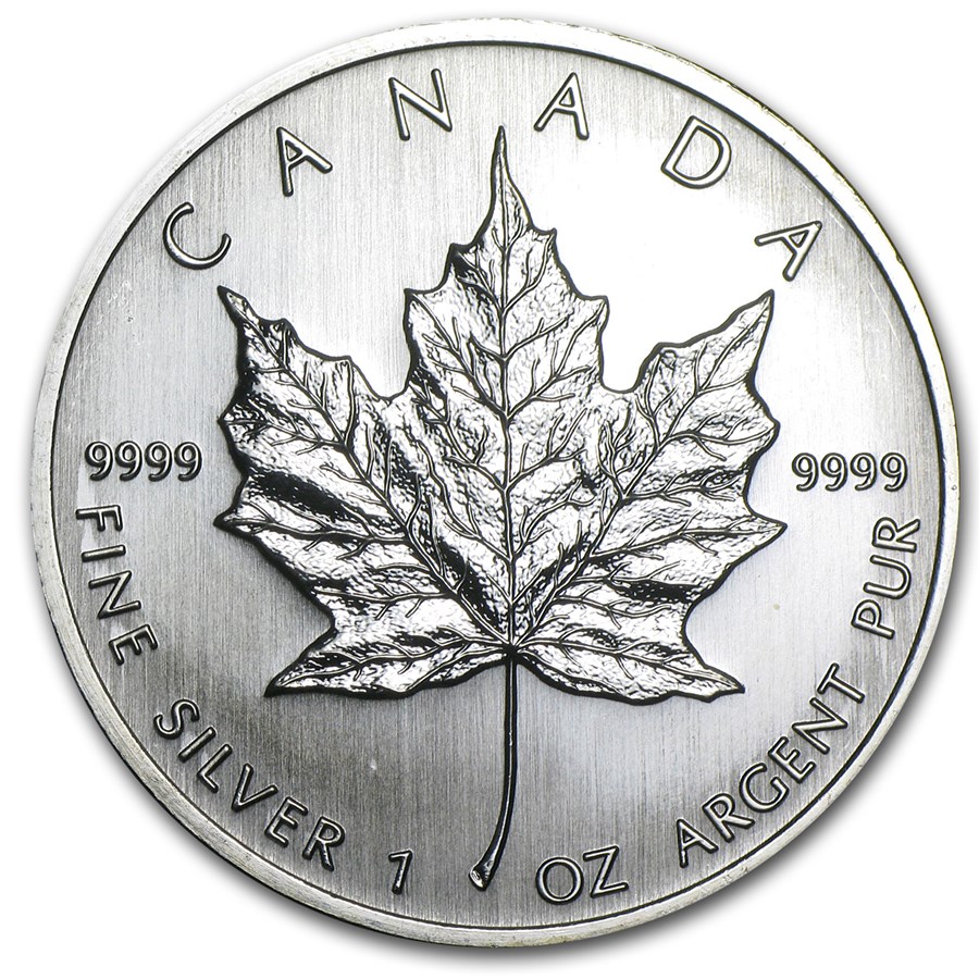 2008 Canada 1 oz Silver Maple Leaf BU