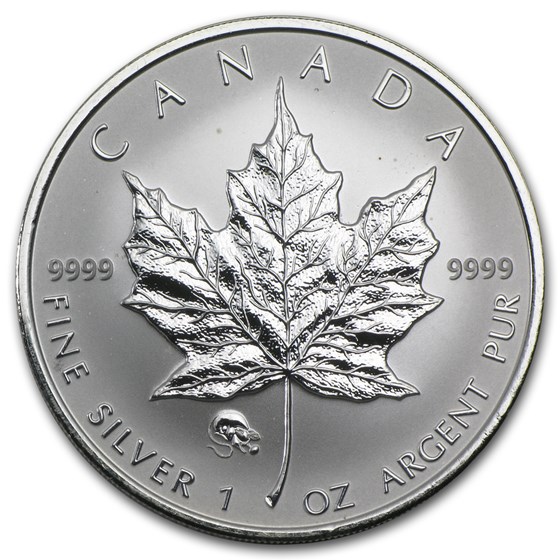 2008 Canada 1 oz Silver Maple Leaf Lunar Rat Privy 2008 Canada 1 oz Silver Maple Leaf Lunar Rat Privy