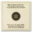 2008 Canada Proof Gold $300 Alberta Coat of Arms
